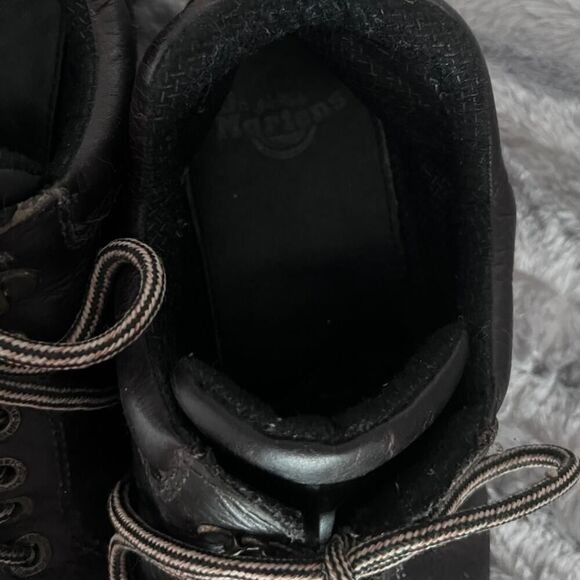 Vintage Dr. Martens Brown Grizzly Chunky Leather Low Boots-UK 11 US 12 - Picture 6 of 11